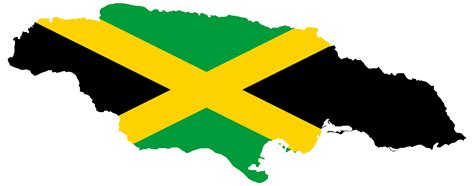 Jamaica Map Outline Clip Art Image - ClipSafari