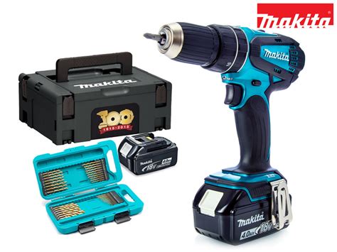 Makita 18V Combi drill LXT 2x4.0ah + Makpac - Internet's Best Online Offer Daily - iBOOD.com