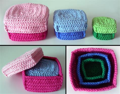 Crochet Spot » Blog Archive » Crochet Pattern: 3 Box Set - Crochet Patterns, Tutorials and News