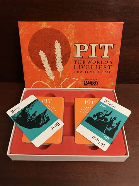 Vintage Pit Game, Card game, 1960s Pit Game, Complete Excellent condition, Parker Brothers Card ...