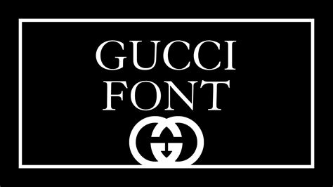 Gucci Font Free Download