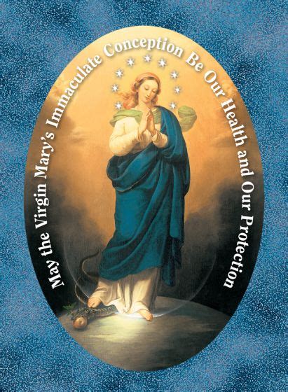 Immaculate Conception Prayer Card