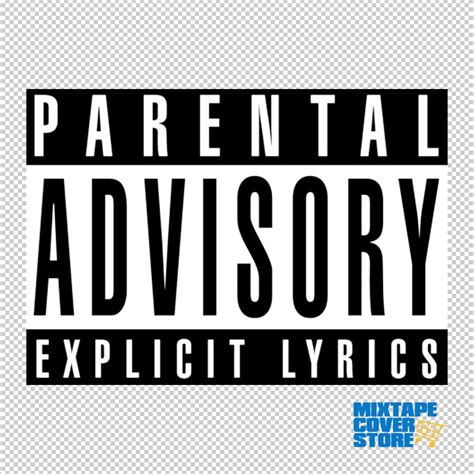 Parental Advisory Png Parental Advisory Album Cover Maker