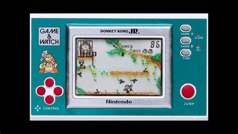 Let's Play Donkey Kong Jr. (Game and Watch 1982) - YouTube