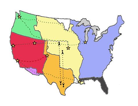 MAP ACTIVITY | "Manifest Destiny" Review Diagram | Quizlet