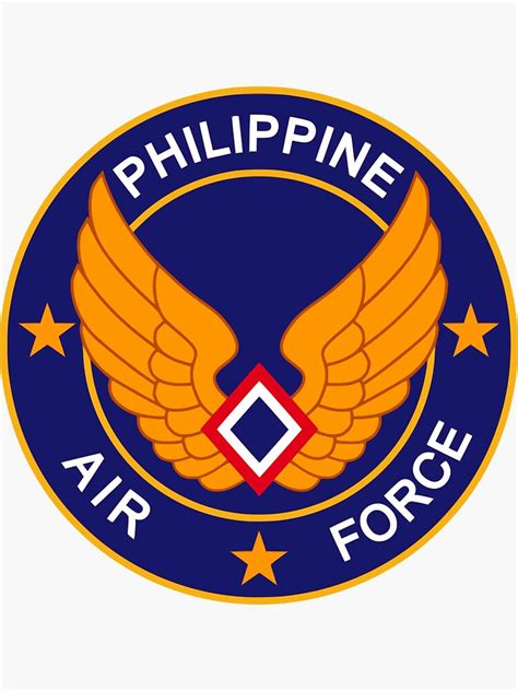 "Philippine Air Force (Hukbong Himpapawid ng Pilipinas) - Seal" Sticker by wordwidesymbols ...