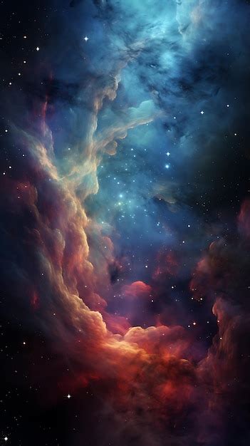 Premium AI Image | Nebulae in Deep Space Exploration