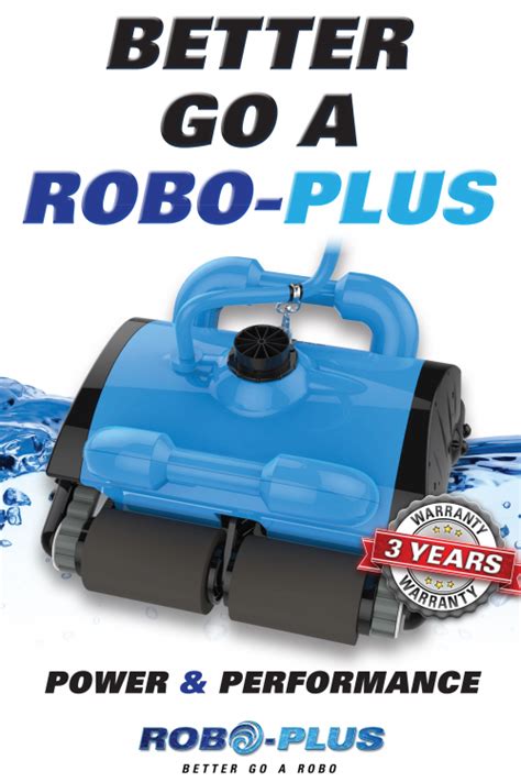 Robo-Plus Robotic Pool Cleaner