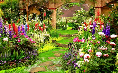 🔥 [70+] Spring Garden Wallpapers | WallpaperSafari