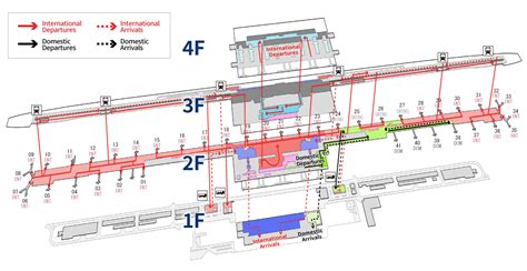 Terminal 1 Building Map | Kansai International Airport