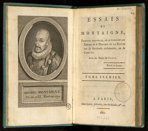 Montaigne - Montaigne, le philosophe du doute et de l'expérience ...