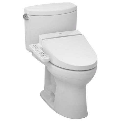 SPT Elongated Magic Clean Bidet with Dryer in White-SB-2036L - The Home Depot