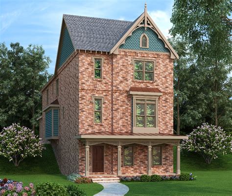 Victorian Plan: 3430 square feet, 3 bedrooms, 3 bathrooms, Cobblestone