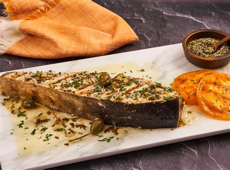 Grilled Swordfish with Lemon Caperberry Sauce - Donatella Arpaia | Restaurateur & TV Chef ...