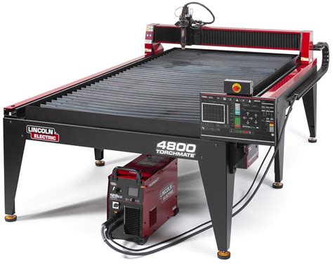 Lincoln Torchmate 4800 4ft x 8ft CNC Plasma Cutting Table with FlexCut 125 CE Plasma Cutter BK-LECS-