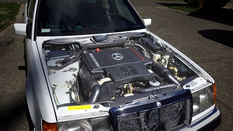 M119 engine exposed underneath the hood of a 400E - Pentax User Photo ...