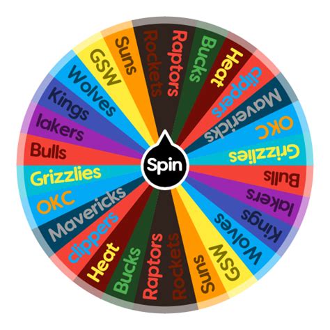 Nba Teams Wheel