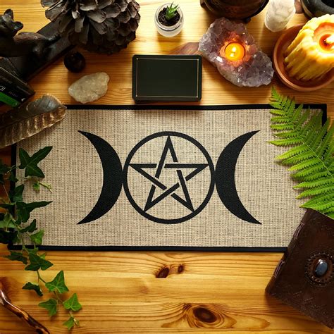 Altar Cloth Witchcraft & Wiccan Altar Tarot Cloth Witch - Etsy