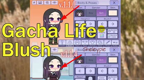 Gacha Life Old vs New Update BLUSH [2020] - YouTube