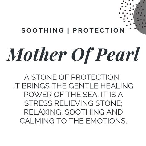 Mother Of Pearl Gemstone Meaning | Gemstone meanings, Mother of pearl jewelry, Mother of pearl ...