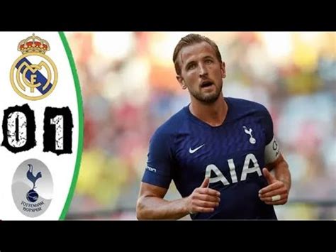 Real Madrid vs Tottenham Hotspur 0-1 - All Goals & Highlights Full ...