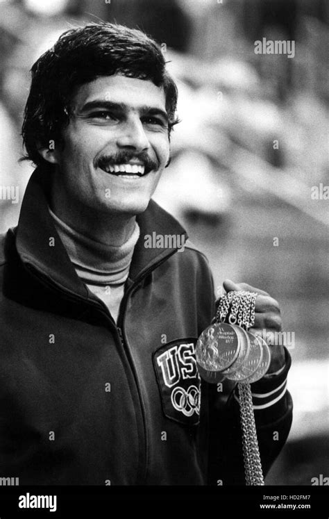 Mark Spitz holding his 1972 Olympics Gold Medals Stock Photo - Alamy