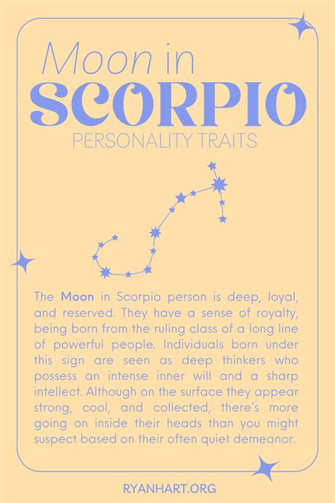 Scorpio Moon Sign Personality Traits | Ryan Hart