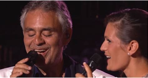 Andrea Bocelli's Romantic Duet With His Wife Will Put A Smile On Your Face [Watch]