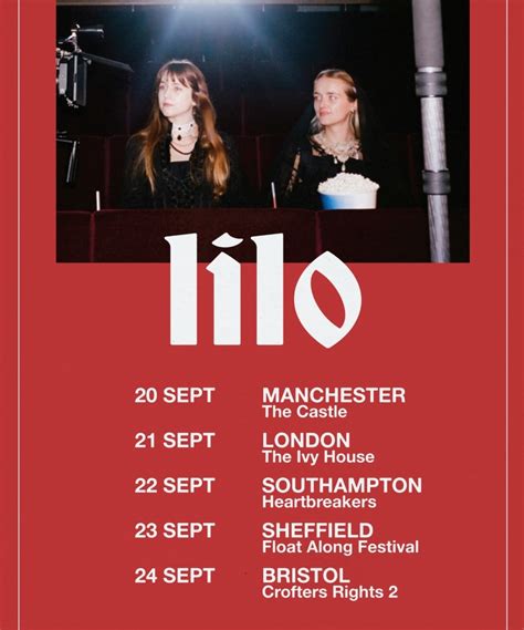 lilo - UK Headline Tour 2023 - 20 September 2023 - The Castle Hotel - Event/Gig details ...