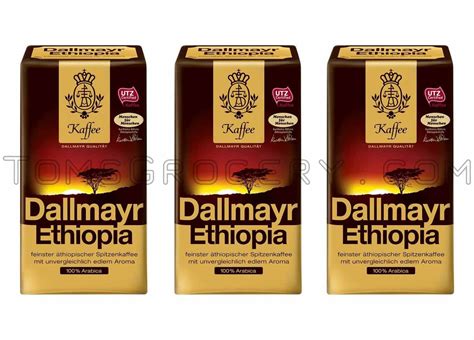 3 x Dallmayr Ethiopia Gourmet Ground Coffee 500g 17.6oz | eBay