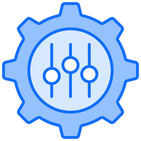 Customization Generic Blue icon