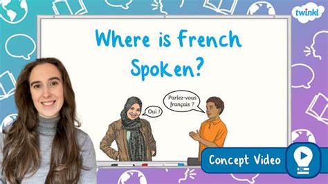 👉 Where is French Spoken? | Languages Culture Concept Video