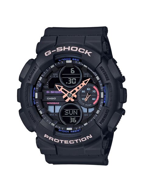 Casio G-Shock Women's Shock Resistant 20 0Meter Water Resistant Watch, (Model GMA-S140-1ACR ...