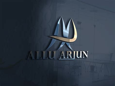 Allu arjun logo by Shantano Debnath on Dribbble