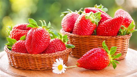 Wallpaper strawberry, 4k, Food Wallpaper Download - High Resolution 4K Wallpaper