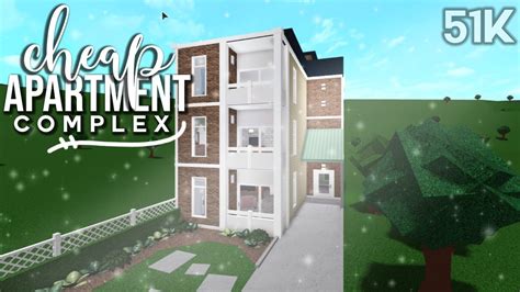 ROBLOX BLOXBURG| Tiny Apartment Complex| Speed Build - YouTube