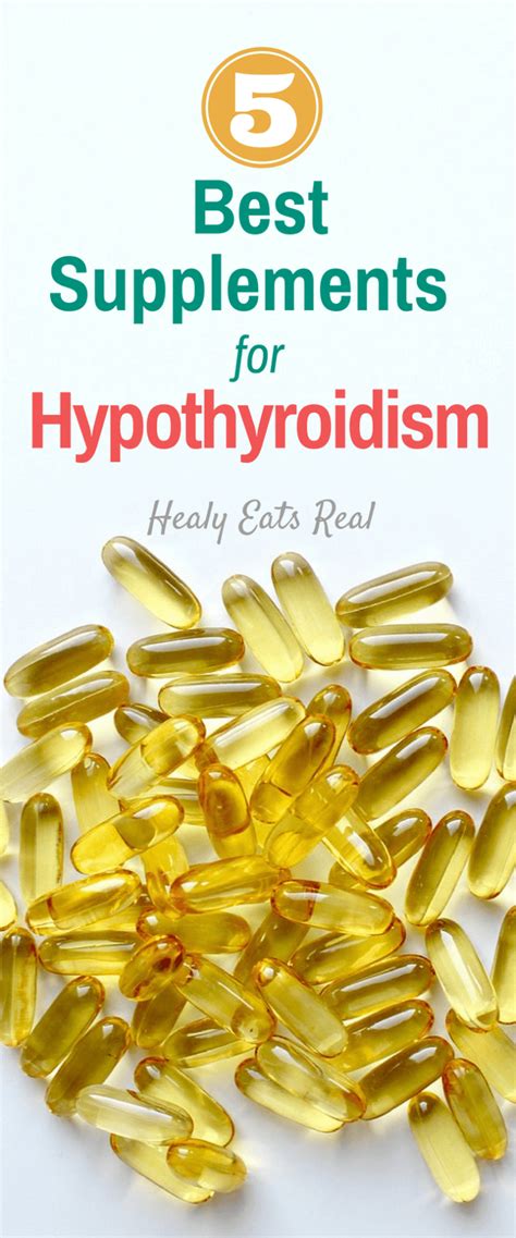 5 Best Thyroid Supplements for Hypothyroidism - Healy Eats Real