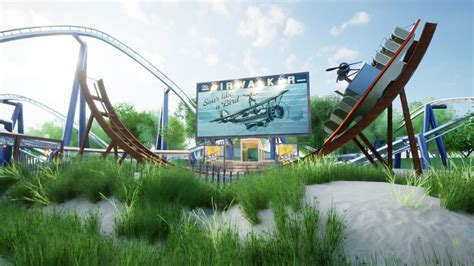 2023 Carowinds New Rides and Experiences: Aeronautica Landing - FUN ...