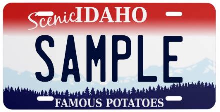 Idaho License Plate Lookup | ID Plate Number Check