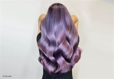 Lilac Color Hair