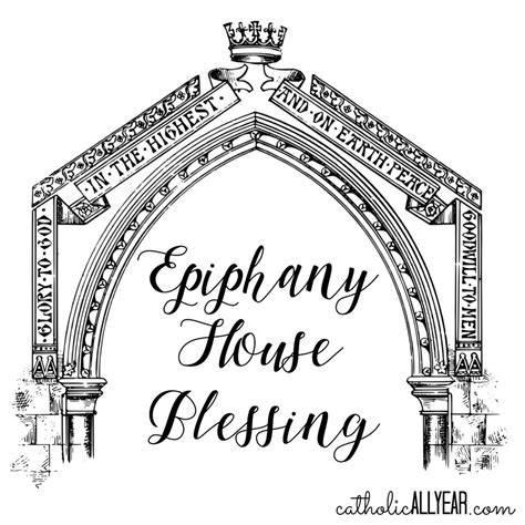 Epiphany House Blessing - Catholic All Year