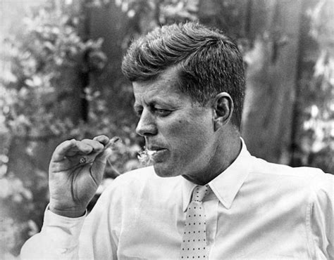 John F Kennedy JFK Smoking Marijuana Presidential Print Poster | Etsy