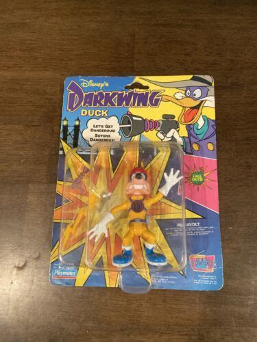 Darkwing Duck Megavolt Figure MOC Disney Playmates 1991 Vintage New ...