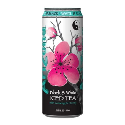 AriZona Black & White Tea 23oz (680ml) – American Candys