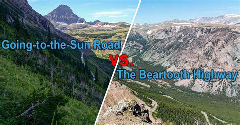 Going To The Sun Road vs Beartooth Highway: Which is more scenic?