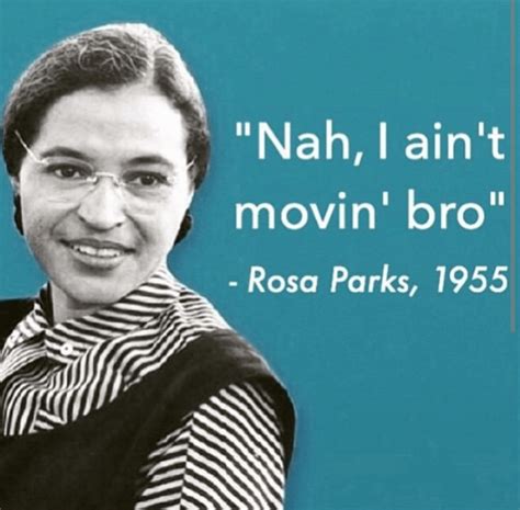 Rosa Parks standing her ground on the bus (1955) : FakeHistoryMemes