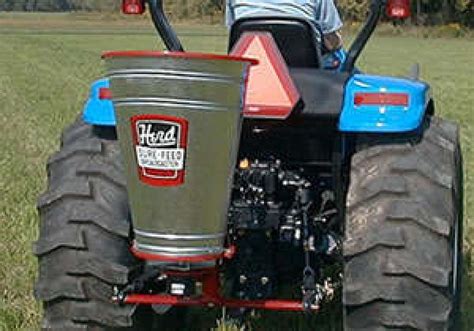 Seed and Fertilizer Spreader for ATV -- All Terrain Vehicles -- Page 1