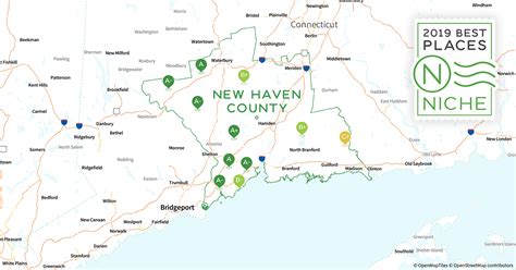 Map Of New Haven County Ct