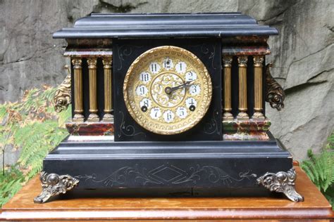 Sessions Black Parlour Mantel Clock | Collectors Weekly