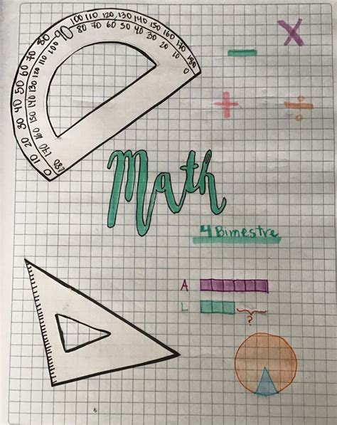 Cover Page For Mathematics